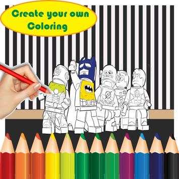 Coloring Game for Lego Batman screenshot 3