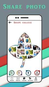 Shape College Photo :Automatic Photo Collage Maker screenshot 5