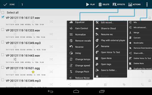 Voice PRO - HQ Audio Editor screenshot 11