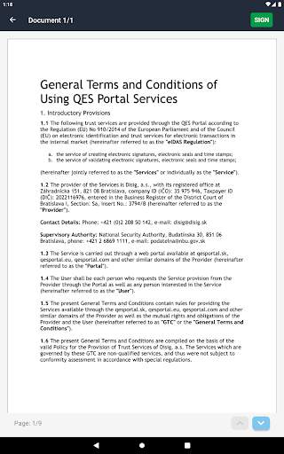 Disig Web Signer Mobile screenshot 4