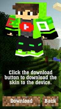 Skins Youtubers for Minecraft screenshot 3
