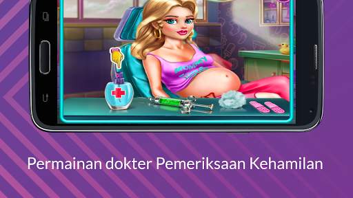 Permainan dokter Pemeriksaan Kehamilan dokter mom screenshot 4