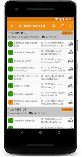 SPEDION Portal App screenshot 8
