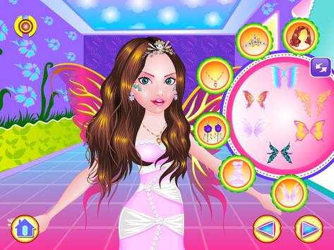 Beautiful fairy wedding games screenshot 6