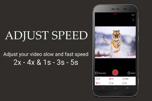 Fast and slow motion camera reverse screenshot 2