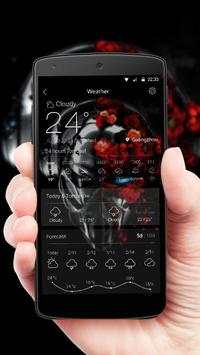Electric robotic rose theme 3 تصوير الشاشة