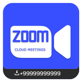 New zoom cloud meetings video chat Guide &amp; tips icon