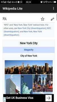 Wikipedia Lite screenshot 4