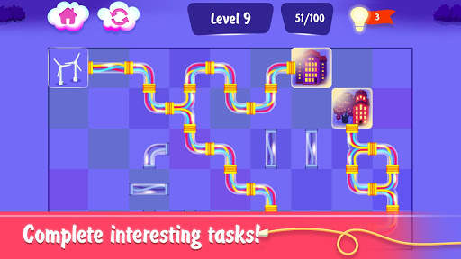 Energy - power lines (new puzzle game) screenshot 2