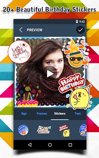 Birthday Video Maker screenshot 8