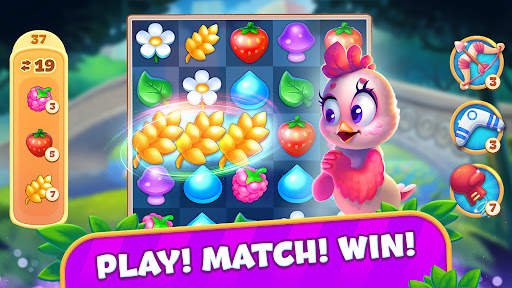 Brave Birds Adventure: Match 3 screenshot 5