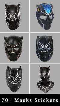 Black Panther Photo Editor 2 تصوير الشاشة