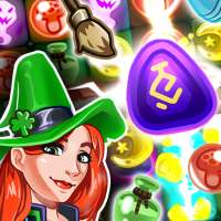 Agness Witch Blast - Magical Puzzle Game logo