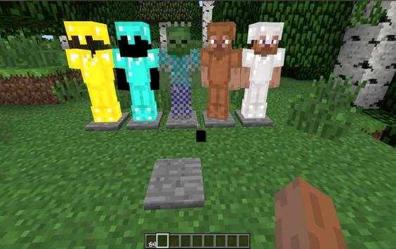 Armor Stand Mod for MCPE screenshot 1