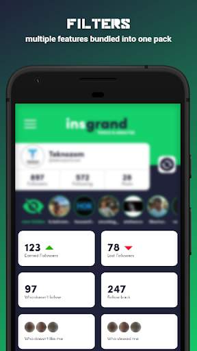 Insgrand - Who Viewed My Profile, Unfollowed screenshot 4