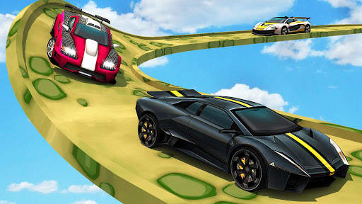 Shortcut Car Stunt: American Car Driving Simulator screenshot 1