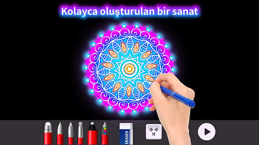 Doodle Master - Glow Art screenshot 2