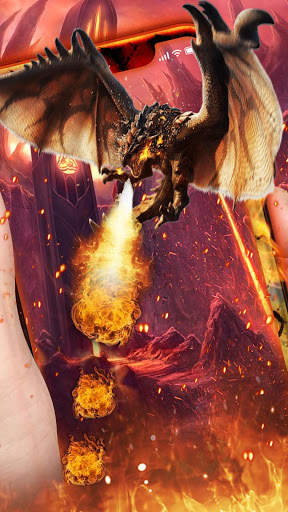 Fire Dragon APUS Live Wallpaper screenshot 2