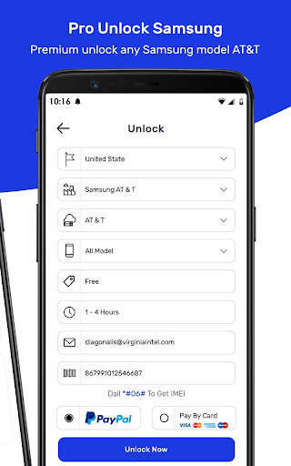 Free SIM Network Unlock Code for Samsung Phones screenshot 20