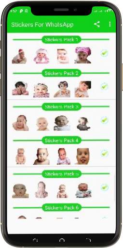 Funny Babies Stickers/Funny Stickers/Baby Stickers screenshot 2