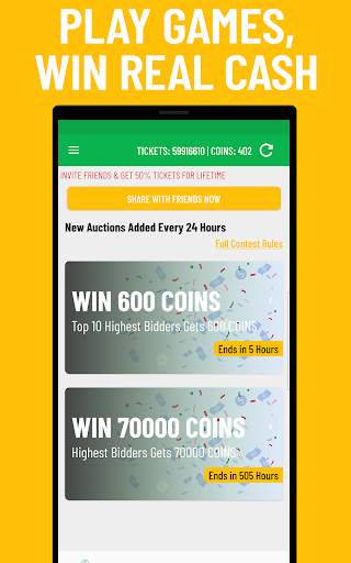 Earn Money: Real Cash Games screenshot 1