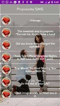 Propose Day SMS screenshot 2