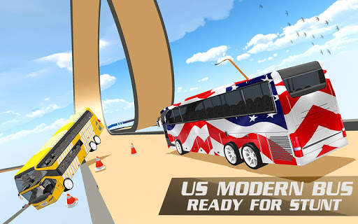Mega Ramp Bus Stunt Racing: Bus Jumping Game 2021 screenshot 6