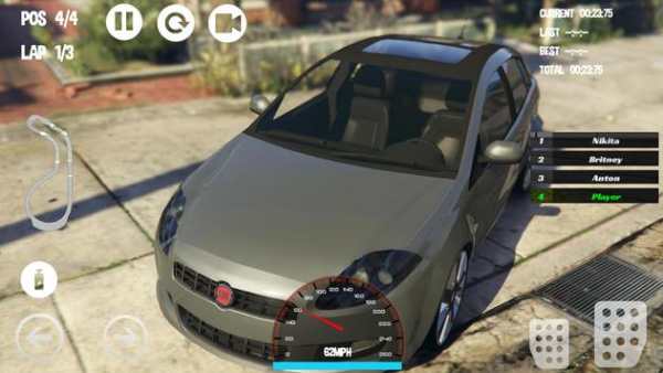 Car Racing Fiat Game screenshot 3