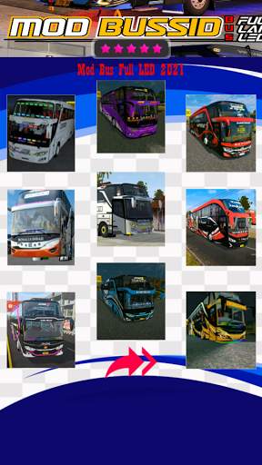 Mod Bussid Bus Full Lampu LED screenshot 2