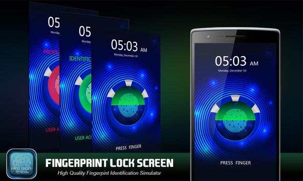 Fingerprint Locker SIMULATED screenshot 1