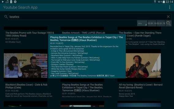 Video Search for Youtube screenshot 2