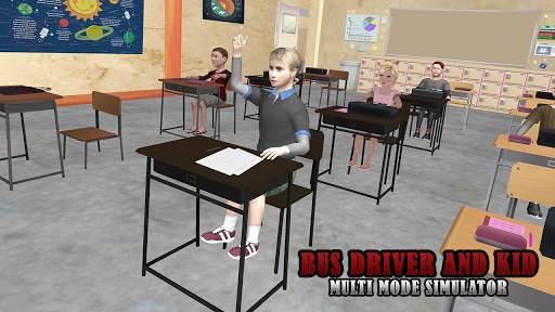 Sopir Bus Sekolah: Fun Kids screenshot 1