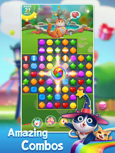 Candy Cat - Pet match 3 games screenshot 7