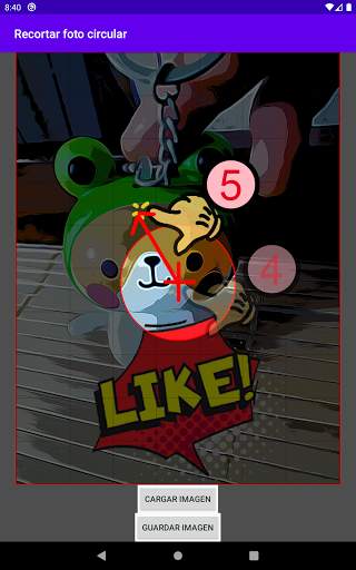 Recortar foto circular screenshot 11