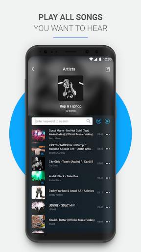 Free Music Player: Online & Offline MP3 HD Player screenshot 2