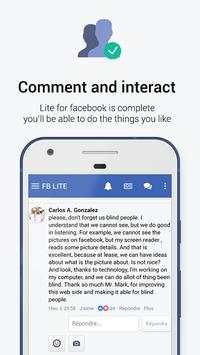 Lite for Facebook & Messenger screenshot 6
