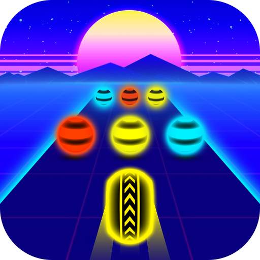 Neon Color Ball Road Run 6.0
