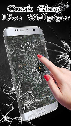 Broken Glass APUS Live Wallpaper screenshot 3