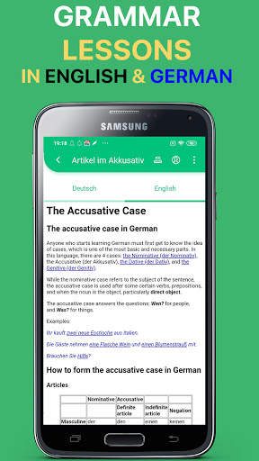 Learn German With Explanation screenshot 2
