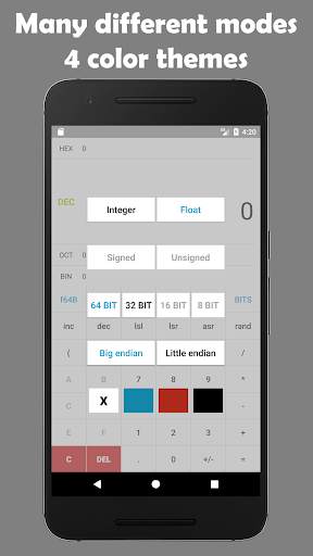 Programmer's calculator - BitCalculator screenshot 5