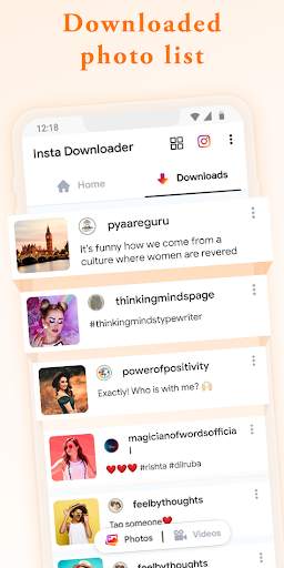 Video downloader for Insta - Repost for Instagram screenshot 3