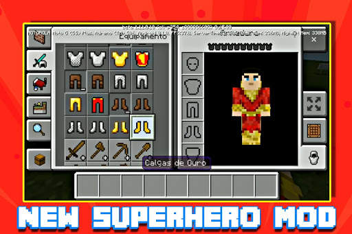 Shazam Superhero in MCPE screenshot 1