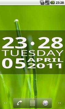 Bigger Clock Widget screenshot 2