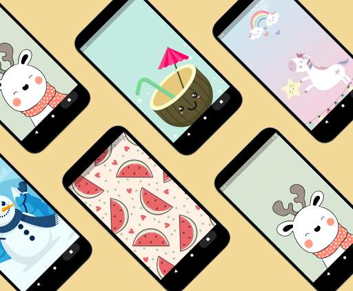 Cutest Kawaii Wallpaper Offline screenshot 1