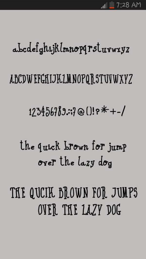 Zombie Fonts Pack screenshot 4