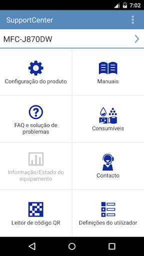 Brother SupportCenter screenshot 1