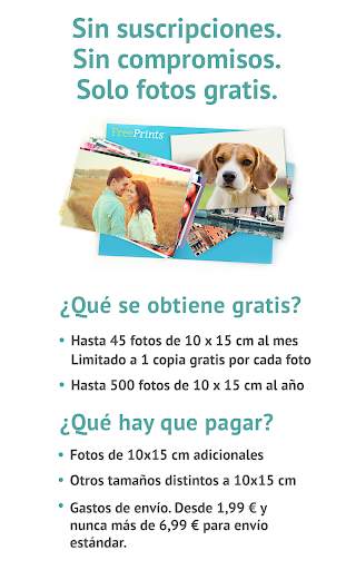 FreePrints - Fotos gratis screenshot 10