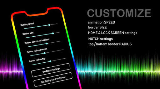 EDGE Border Light - Live Wallp screenshot 1