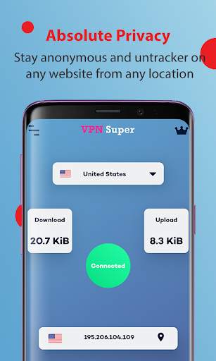 VPN Super - Free VPN screenshot 1