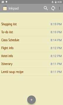 InkPad NotePad DEV (Unreleased) screenshot 2
